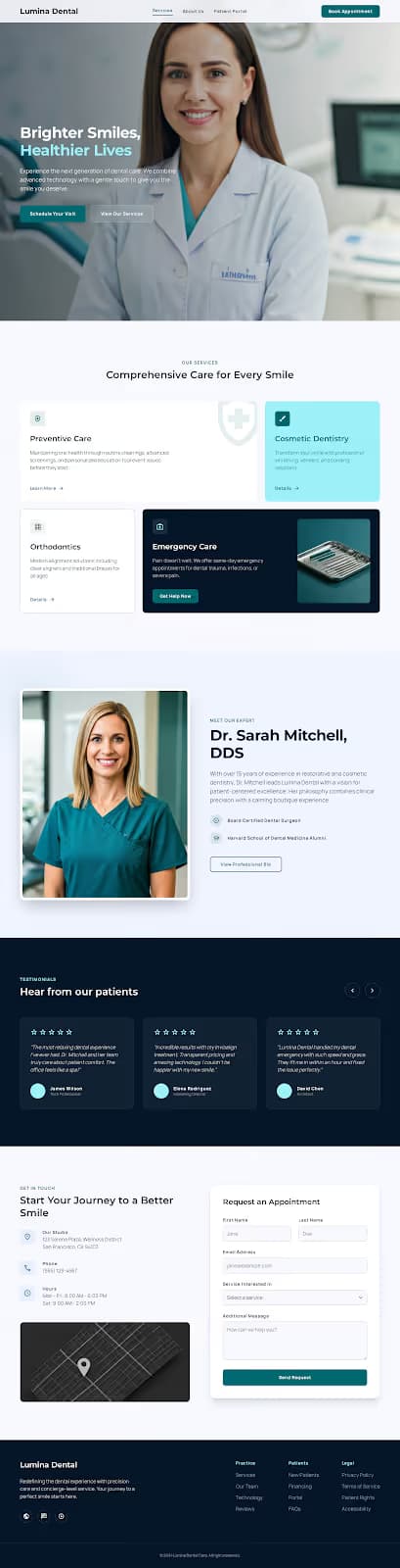 Blockzion website and AI services screenshot