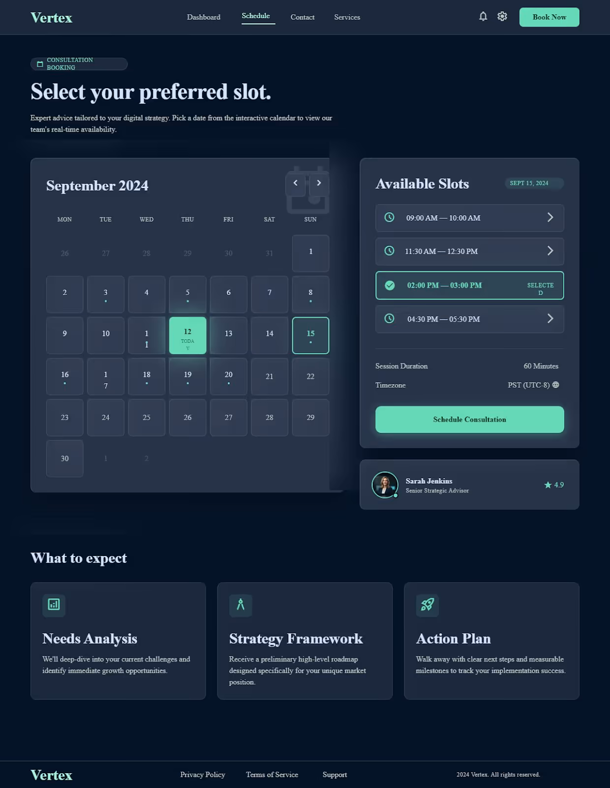 Landing Pages UI