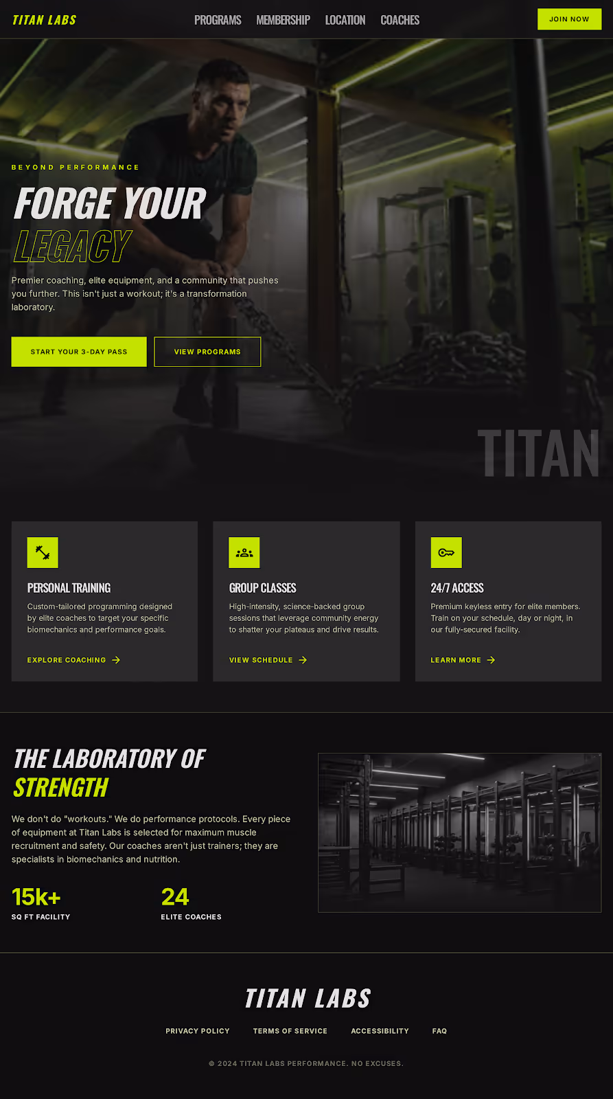 Blockzion website and AI services screenshot
